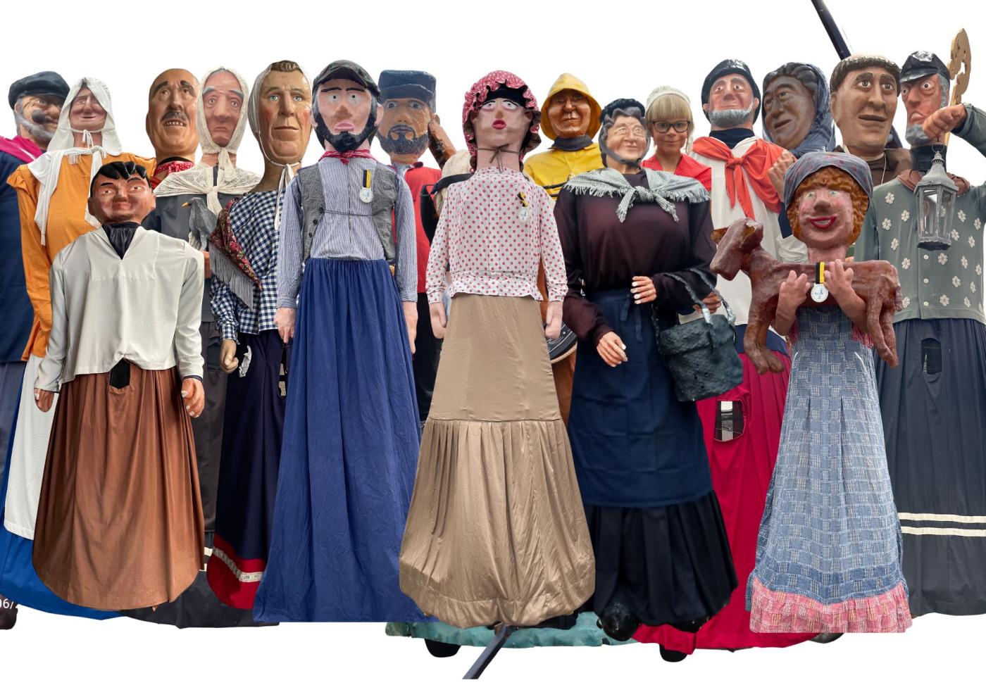 Alle reuzen van Koksijde - groepsfoto