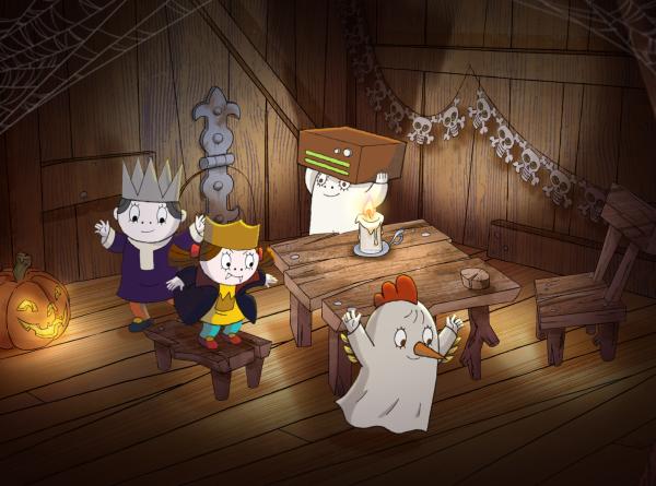 Het liefste spookje ter wereld is terug. In zes nieuwe verhaaltjes zweeft Laban rond in zijn kasteel. Herkenbaar, lekker ondeugend en heel erg geestig! De schitterende vertelstem van Charlotte De Bruyne sleept alle kleuters mee in Labans nieuwste avonturen. Ideaal om achteraf over na te spoken, euh… praten. Over familie, vriendschap en bang zijn, bijvoorbeeld.
